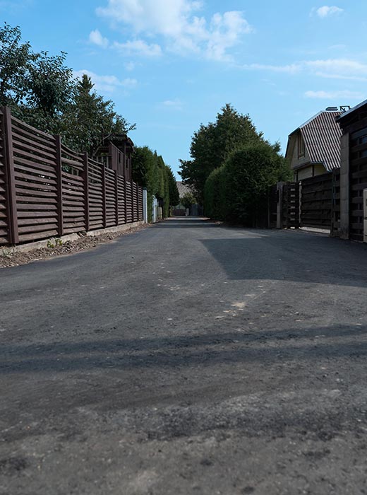 Sodų bendrijos kelio asfaltavimas